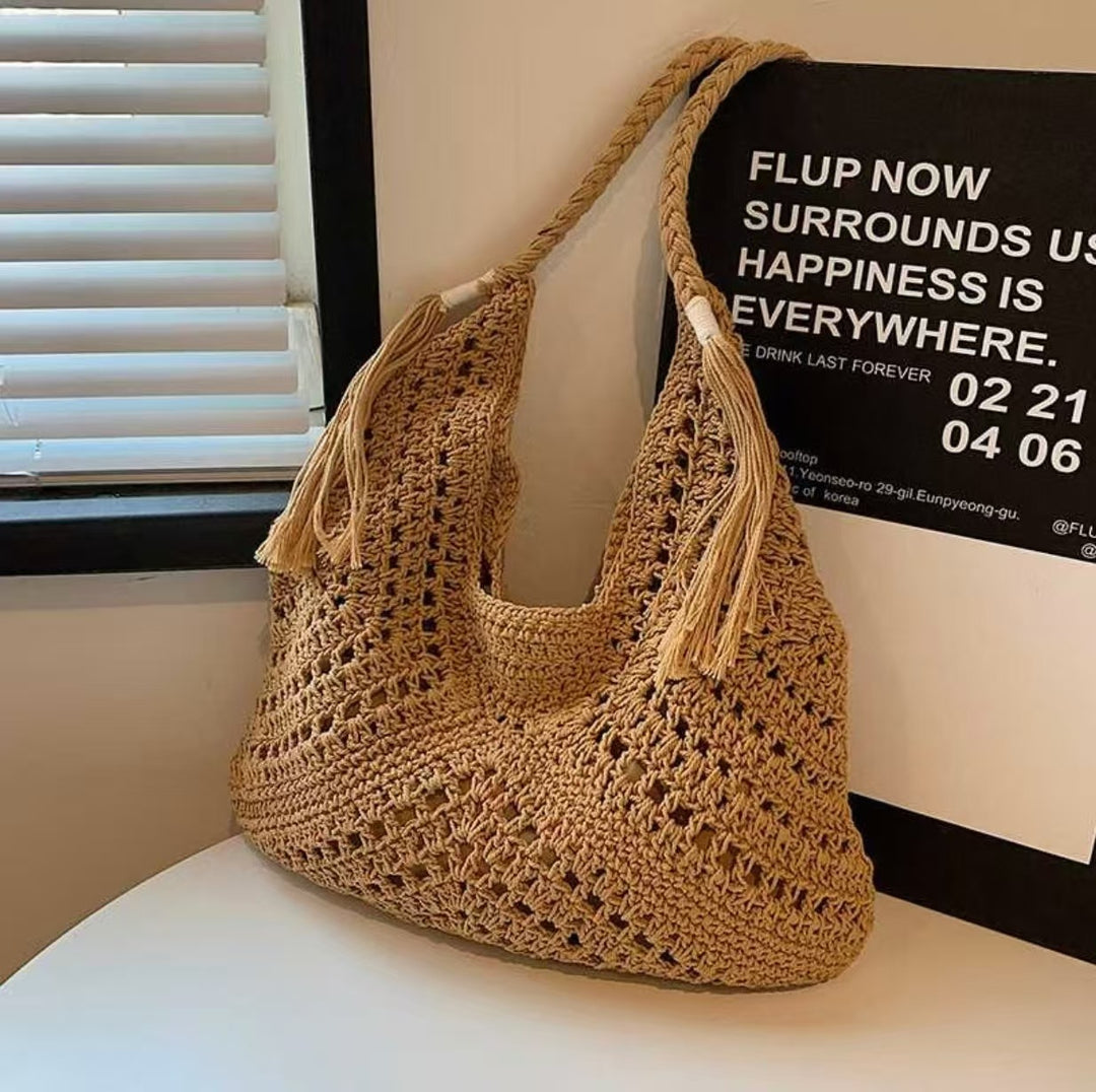 Hand-knotted Tote Bag Stornfield