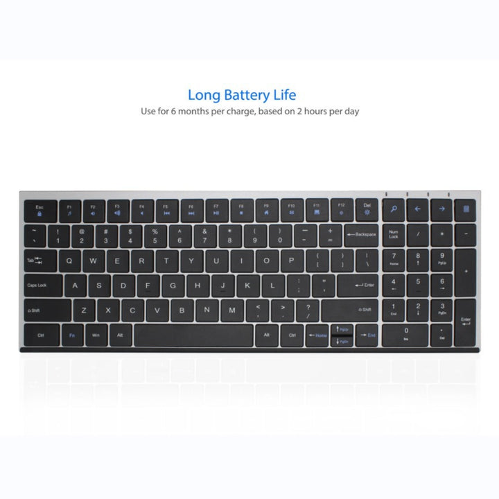 Ultra-lightweight wireless keyboard with long battery life Stornfield