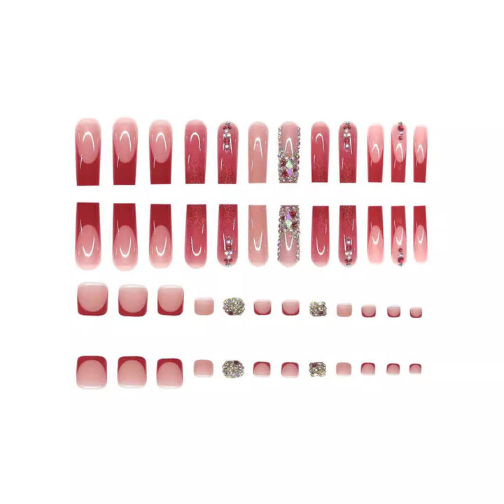Decorative Press-On Nail Extensions Stornfield