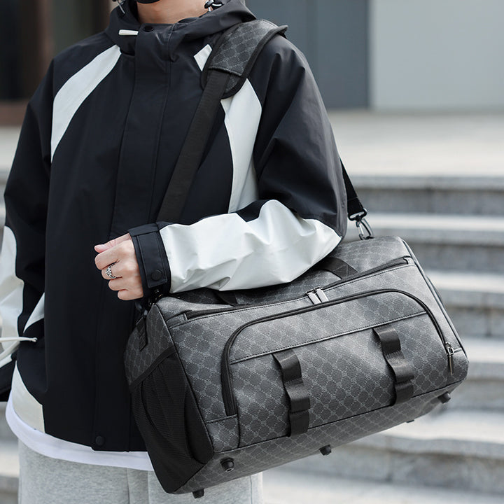 Woven Fabric Travel Duffle Bag Stornfield