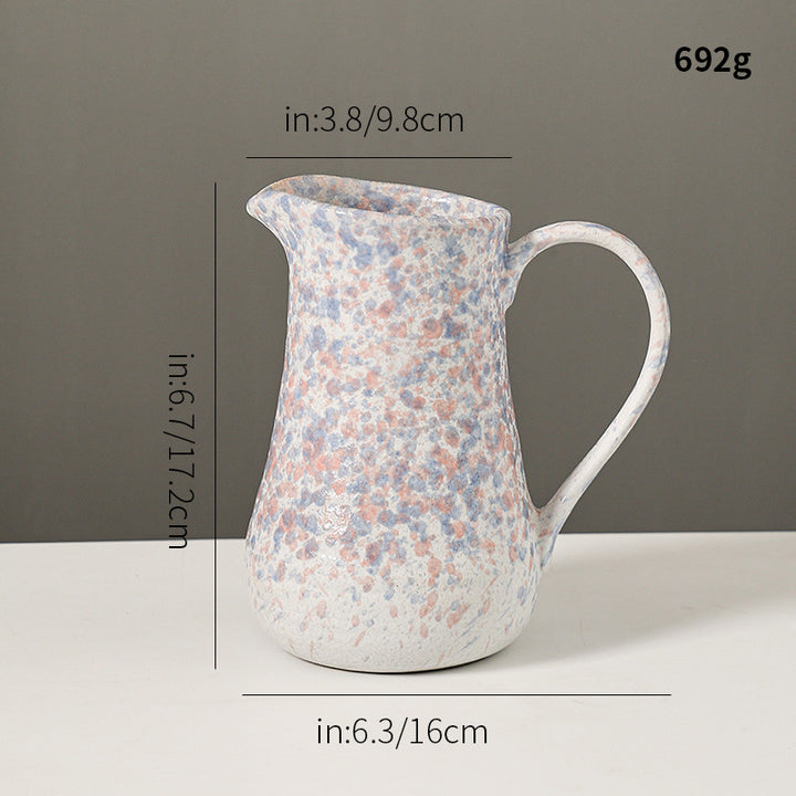 Artistic Glazed Ceramic Vase