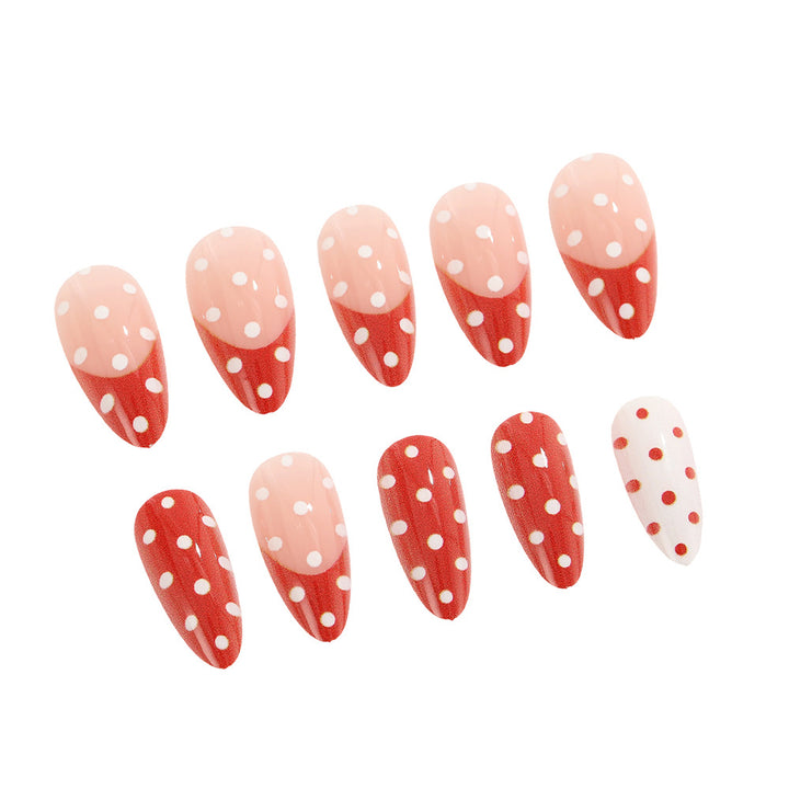 Artificial nails with dots Stornfield