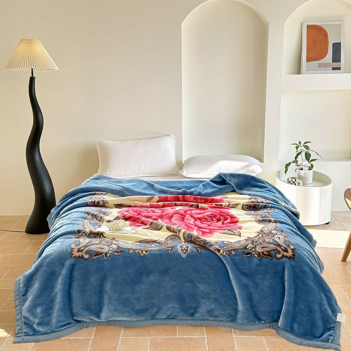 Cozy Cartoon Themed Blanket Stornfield