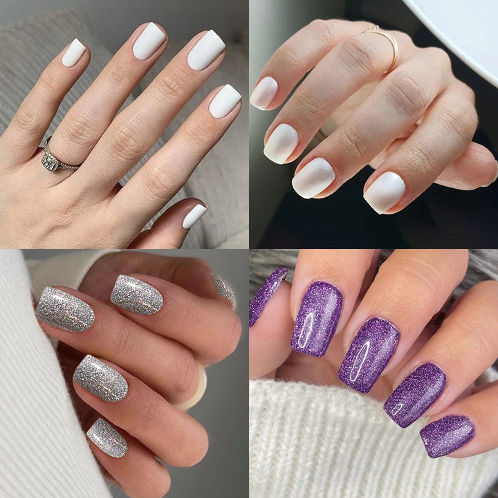 Glossy Glitter Gel Nail Art Kit Stornfield
