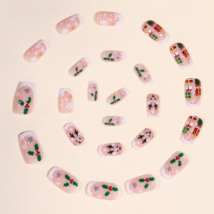 Festive Themed 3D Holiday Nail Art Set Stornfield