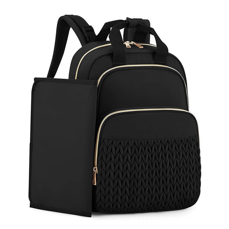 Fashionable backpack with structured design and multiple compartments Stornfield