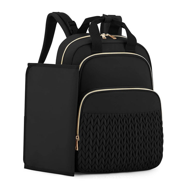 Fashionable backpack with structured design and multiple compartments Stornfield