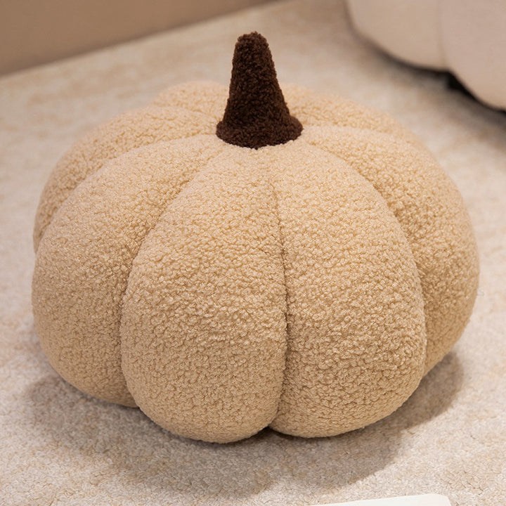 Plush cushion in pumpkin design Stornfield