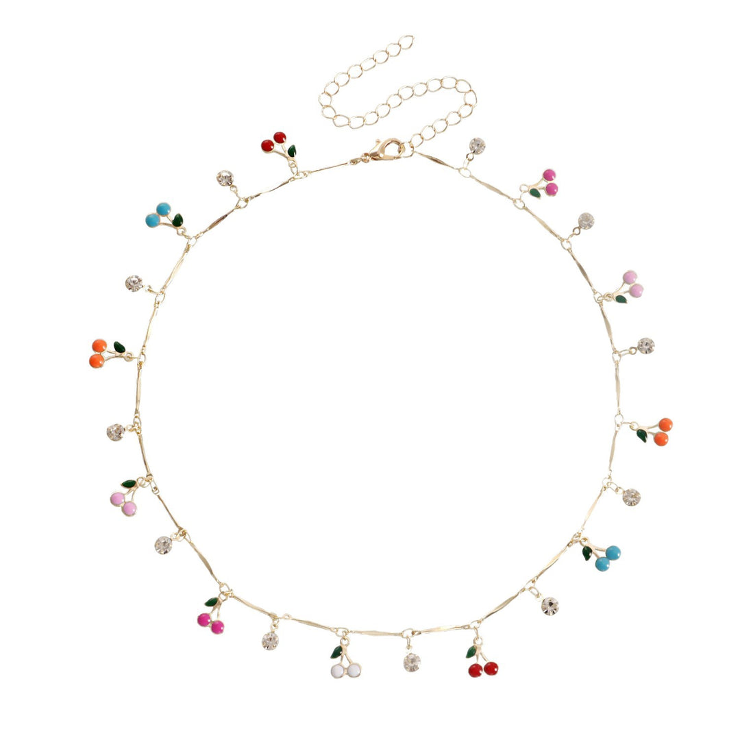 Floral Charm Pendant Necklace Stornfield