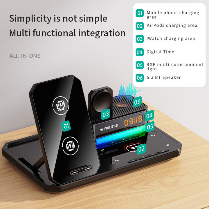 Unisex wireless charging station Stornfiled