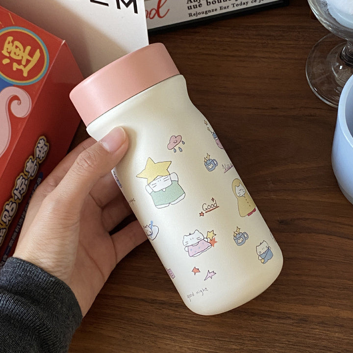 Ladies Insulated Water Bottle with Cute Dog Motif Stornfield