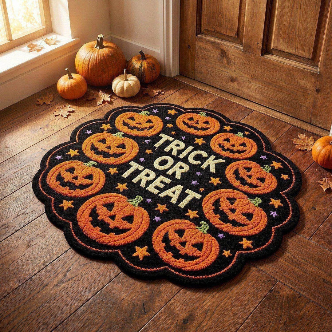 Halloween-Themed Decorative Entry Mat