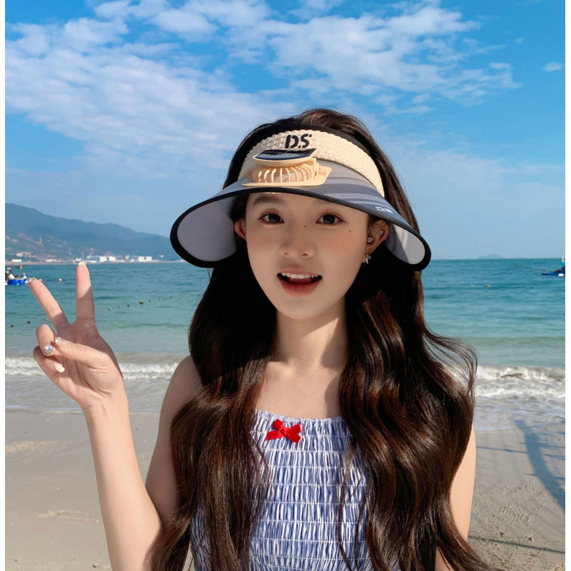 Adjustable sun visor with UV protection and padded headband Stornfield