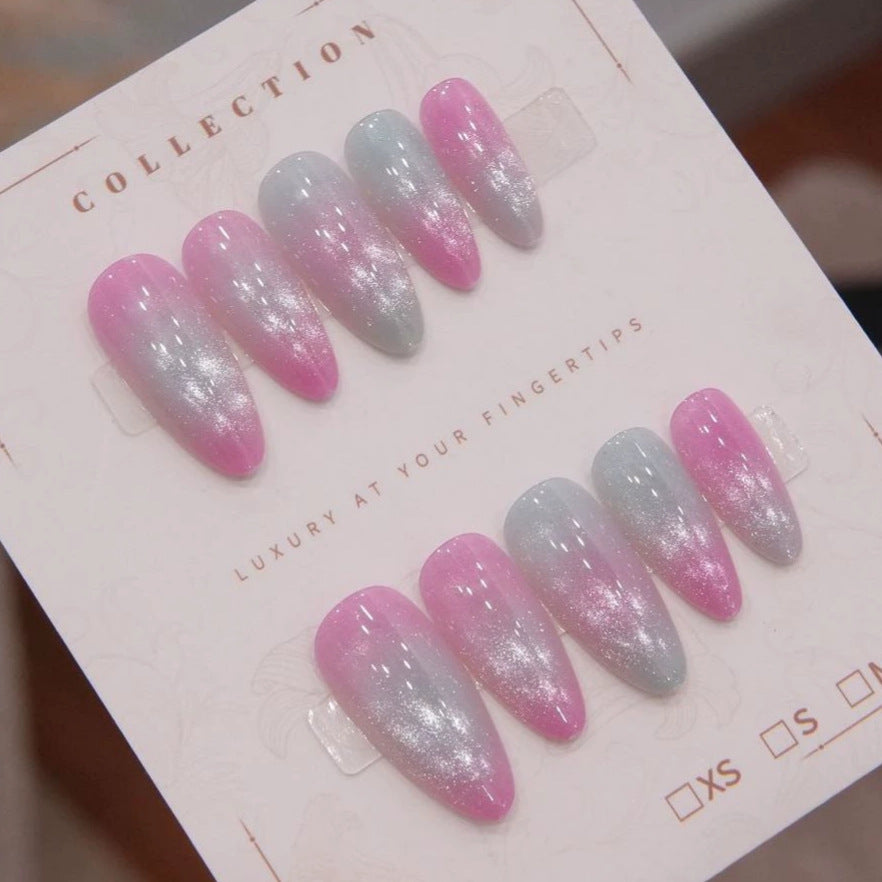 Ombre Stiletto Press-On Nails