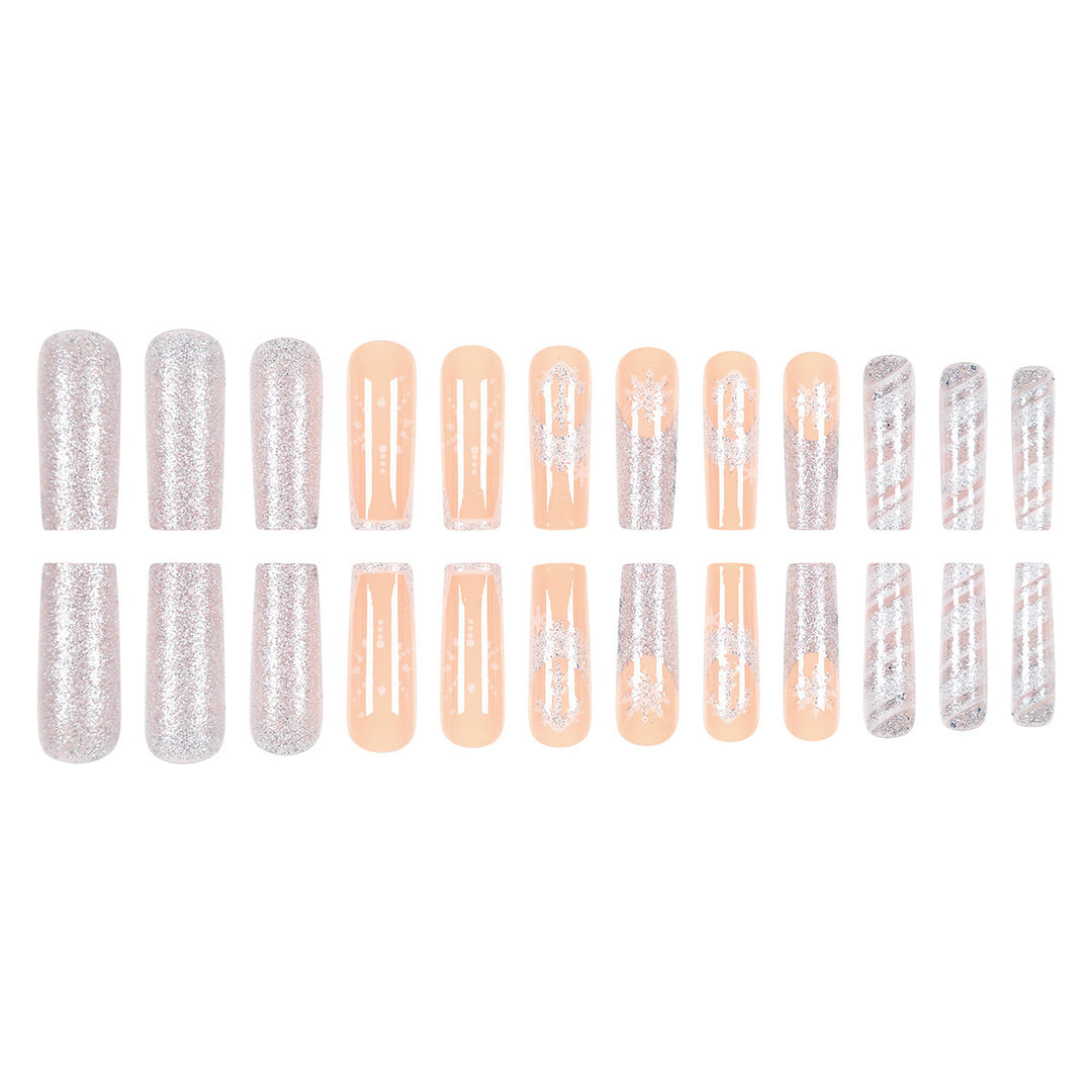 Elegant Long Press-On Nail Art Stornfield