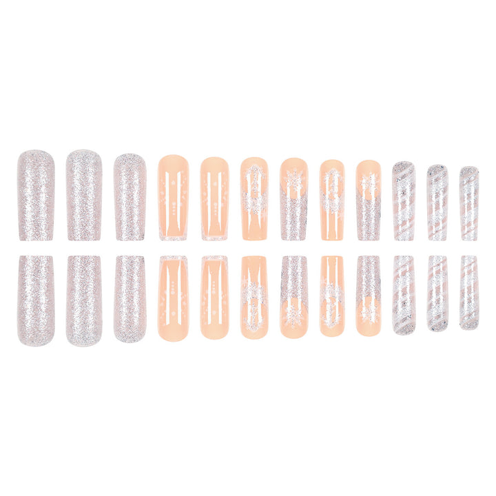 Elegant Long Press-On Nail Art Stornfield