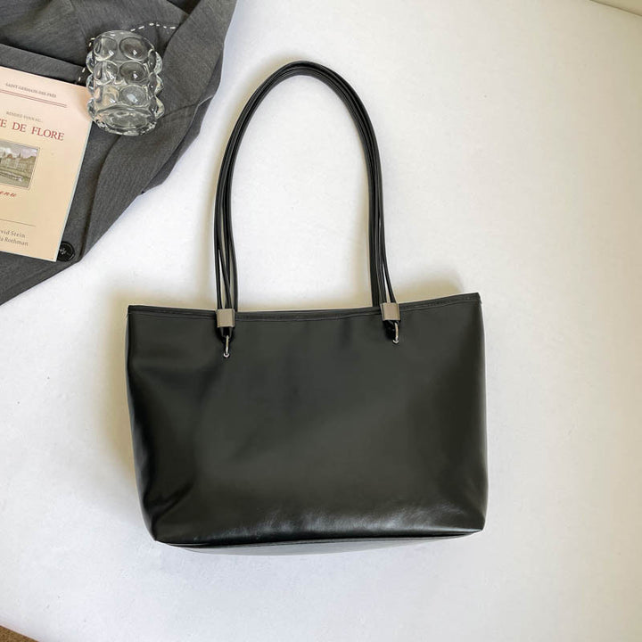Versatile Everyday Vegan Leather Tote