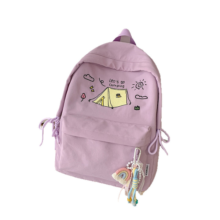Camping-Themed Casual Backpack Stornfield