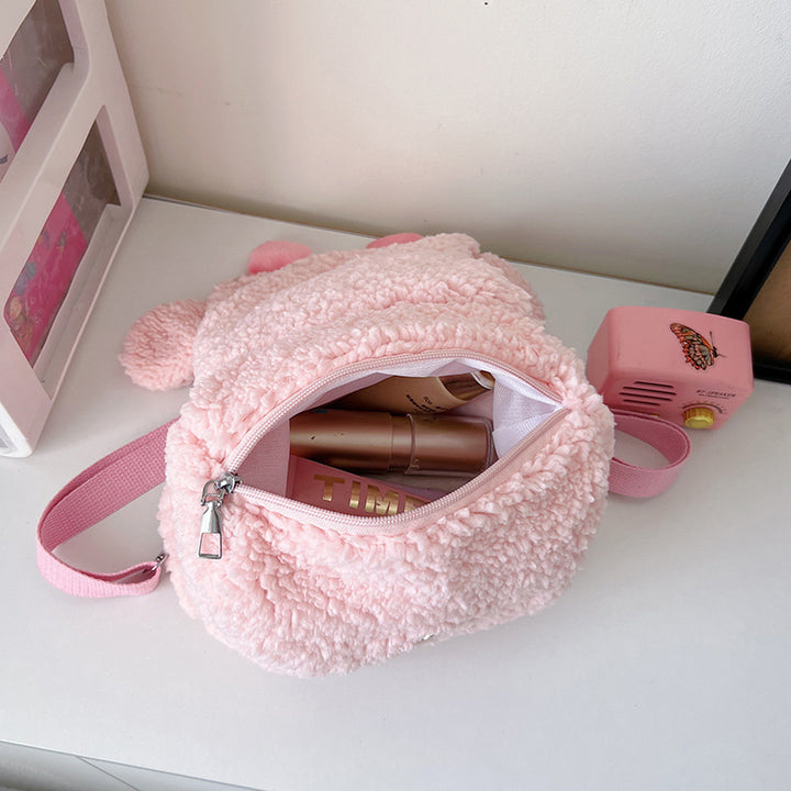 Plush backpack with animal character design Stornfield