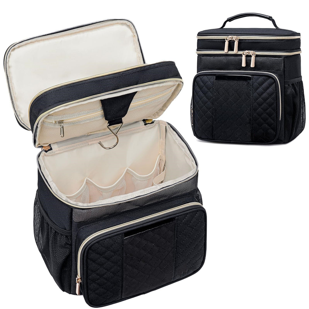 Cosmetic organizer bag with practical compartments Stornfield