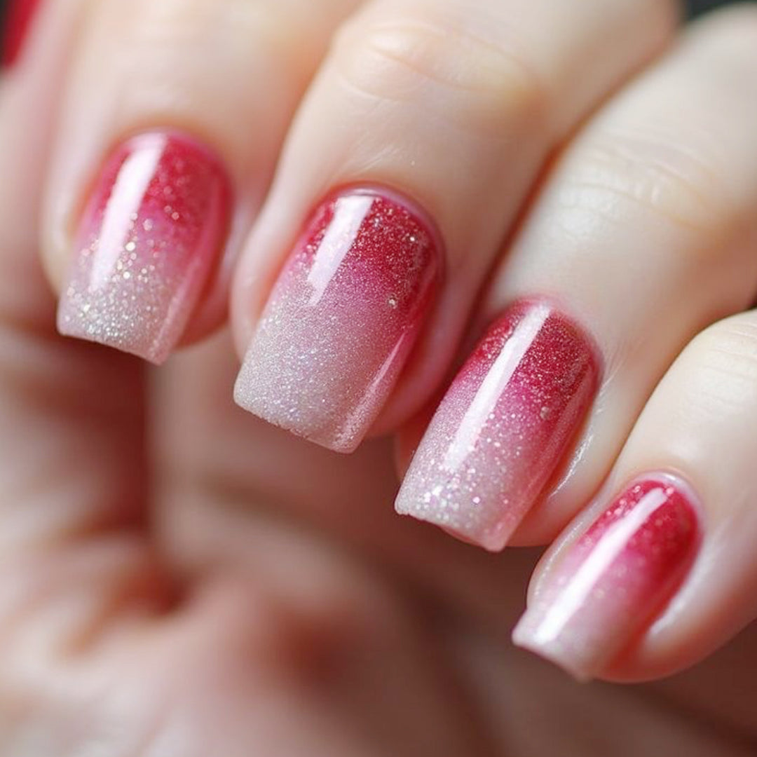 Ombre Glitter Nail Art Design Stornfield