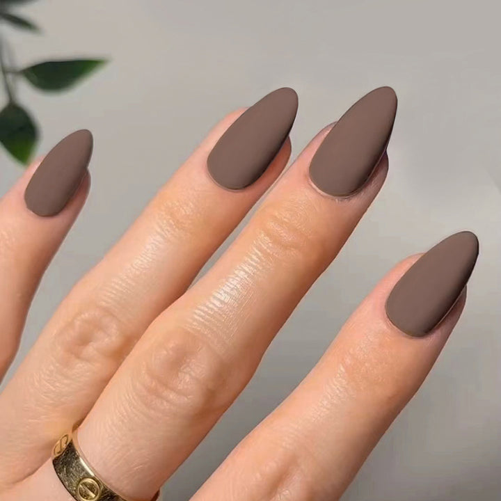 Artful stiletto nails in matte design Stornfield