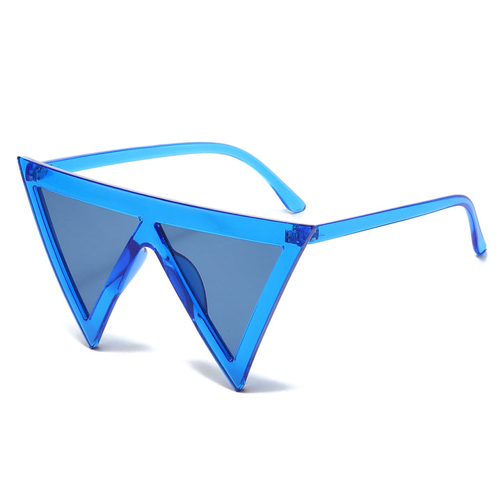 Bold Triangular Frame Sunglasses Stornfield