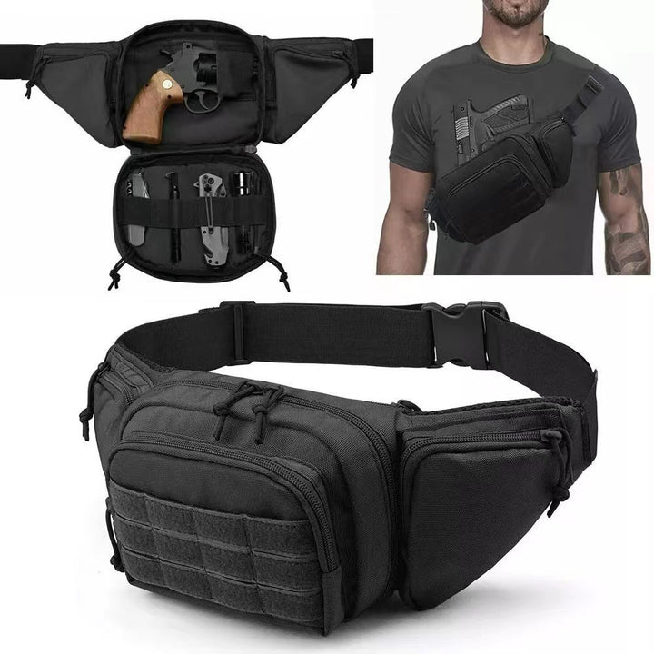 Practical hip belt with multiple compartments Stornfield