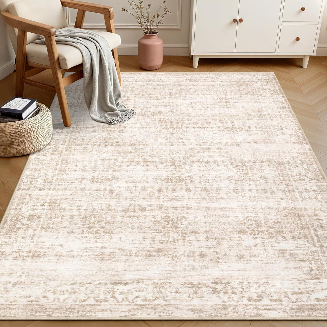Vintage-Inspired Abstract Area Rug Stornfield