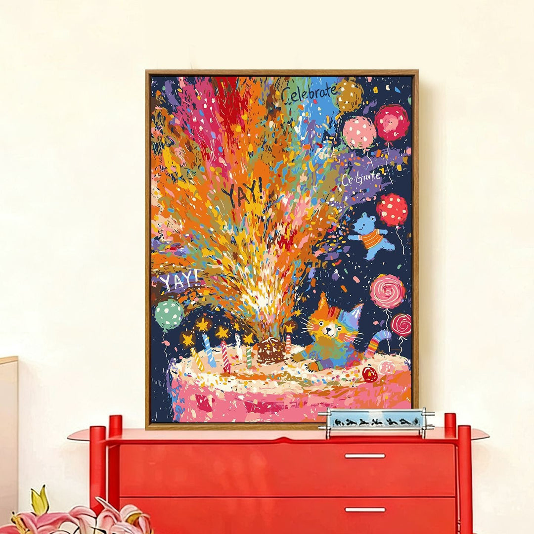 Whimsical Holiday-Themed Wall Art Stornfield