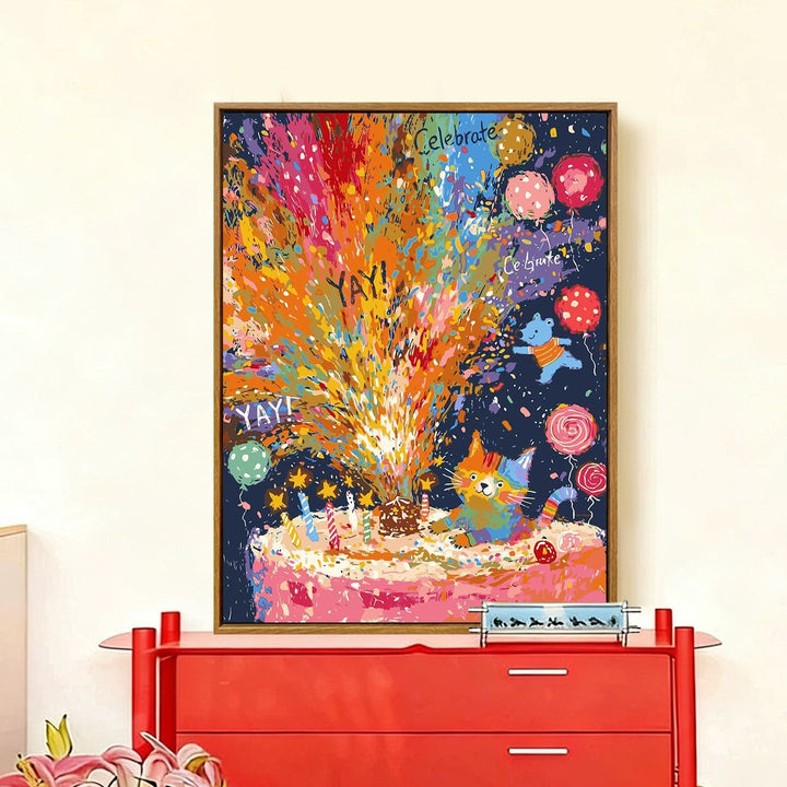 Whimsical Holiday-Themed Wall Art Stornfield