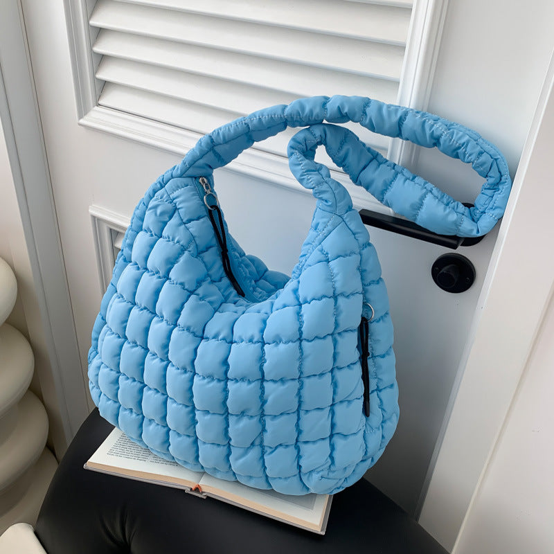 Quilted Casual Hobo Bag