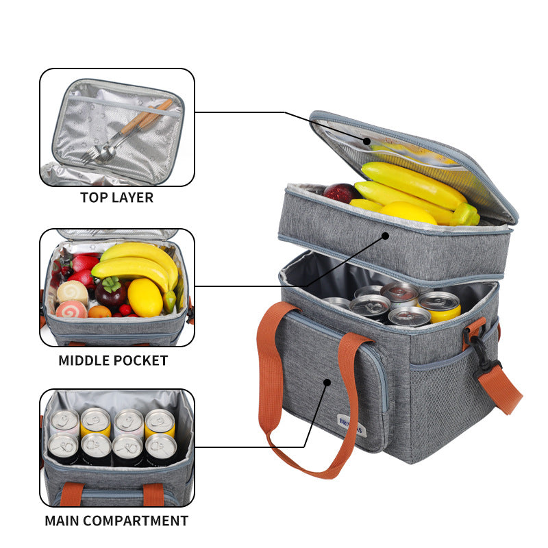 Insulated Food Storage Cooler Tote Stornfield