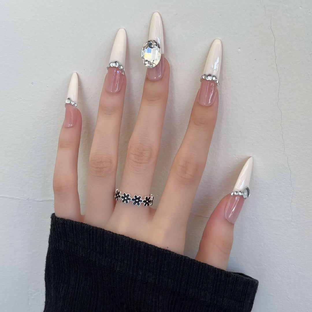 Elegant Stiletto Press-On Nail Art Stornfield