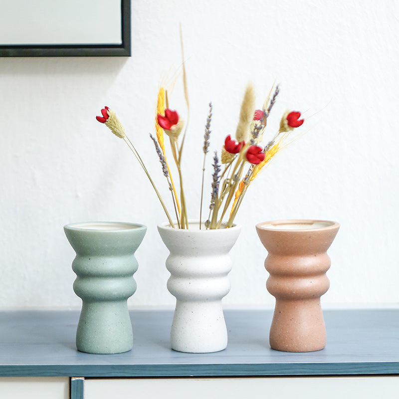 Modern Textured Ceramic Vase Stornfeild 1790310284