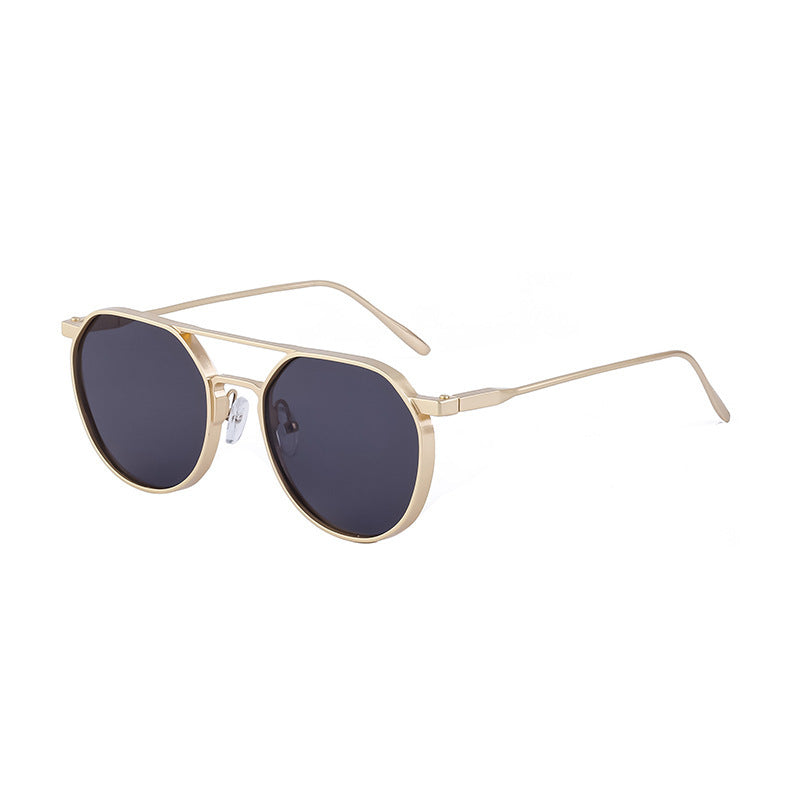 Ladies fashionable sunglasses in stylish round design Stornfield