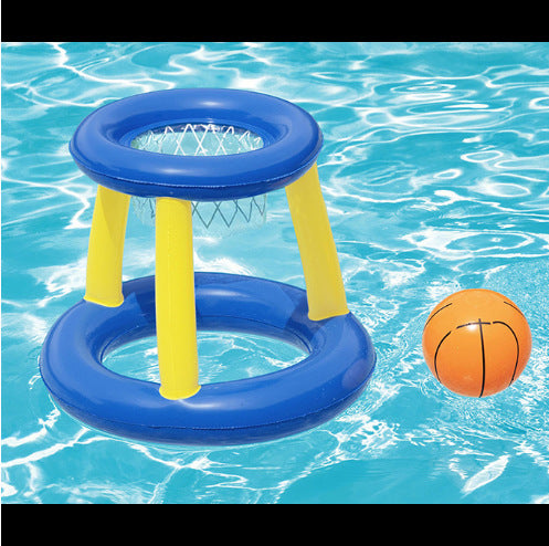 Unisex Inflatable Water Play Set with Volleyball and Basketball Net Stornfield
