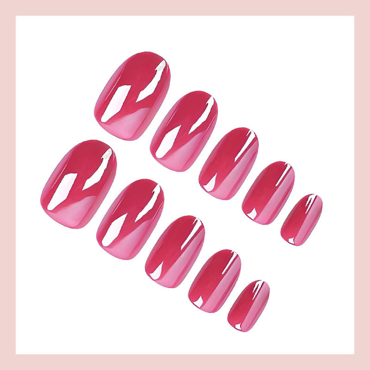 Nail art set with elegant, shiny tips Stornfield