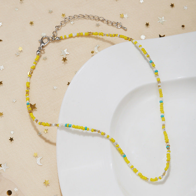 Handcrafted Beaded Choker Necklace Stornfield
