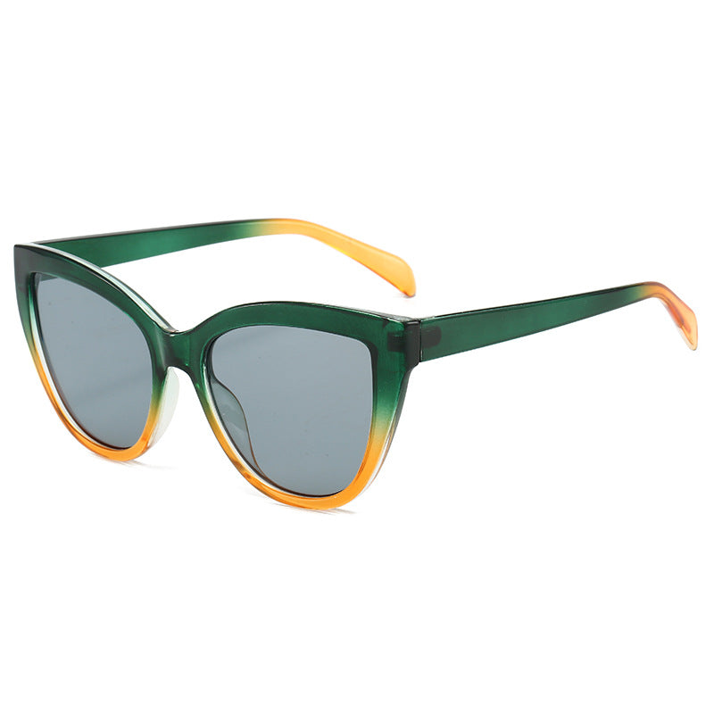 Women's Cat-Eye Sunglasses with Transparent Frame and UV Protection Stornfield