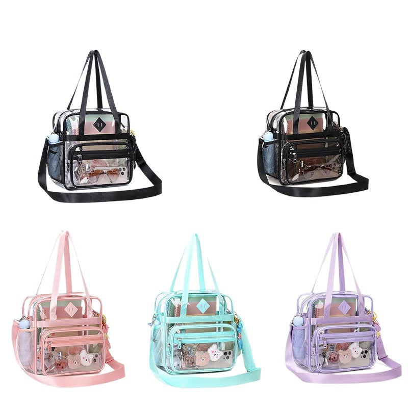 Transparent Tote Bag with Additional Compartments Stornfield