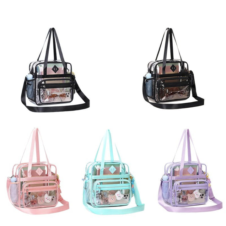Transparent Tote Bag with Additional Compartments Stornfield