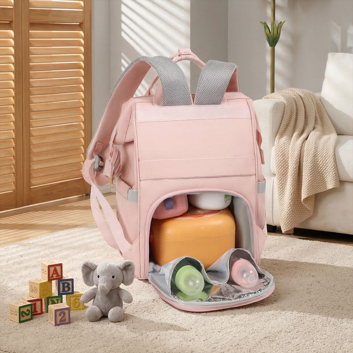 Quilted Multi-Compartment Travel Backpack Stornfield