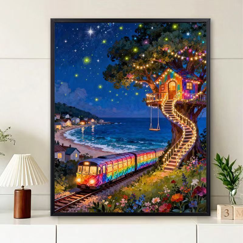 Vibrant Scenic Sunset Wall Art Stornfield