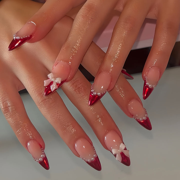 Elegant Stiletto Press-On Nail Art Stornfield