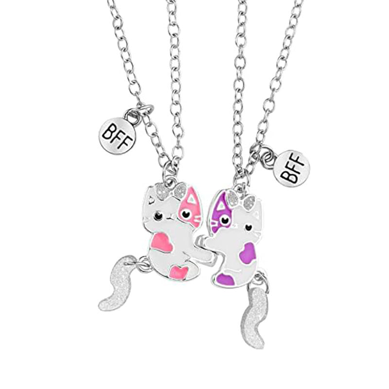 Best Friends Fox Pendant Necklace Stornfield