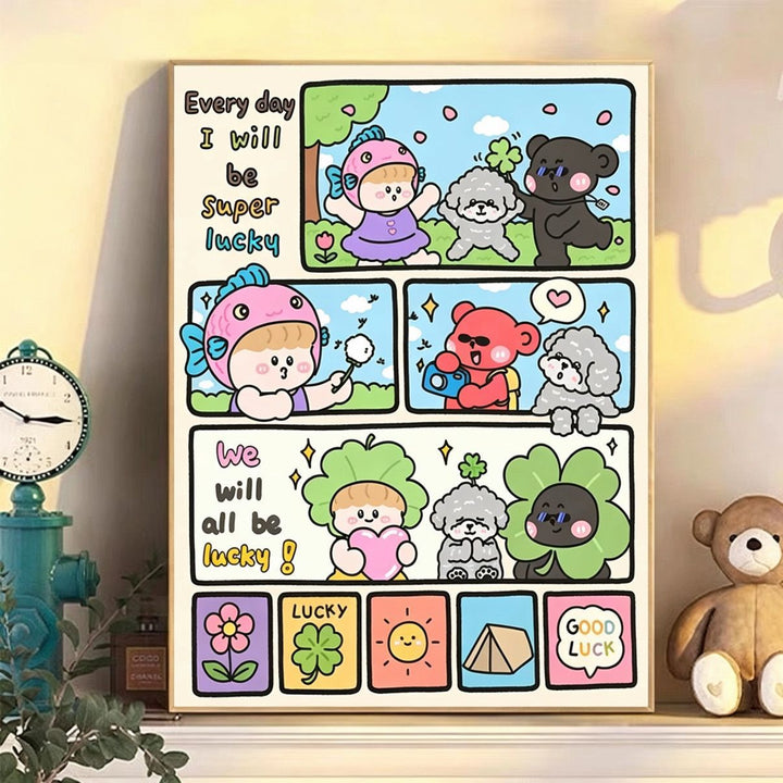 Cute Ice Cream-Themed Wall Art Stornfield