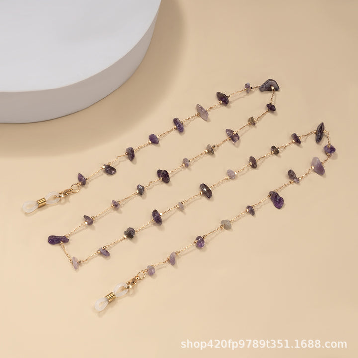 Multi-Color Stone Chain Necklace Stornfield