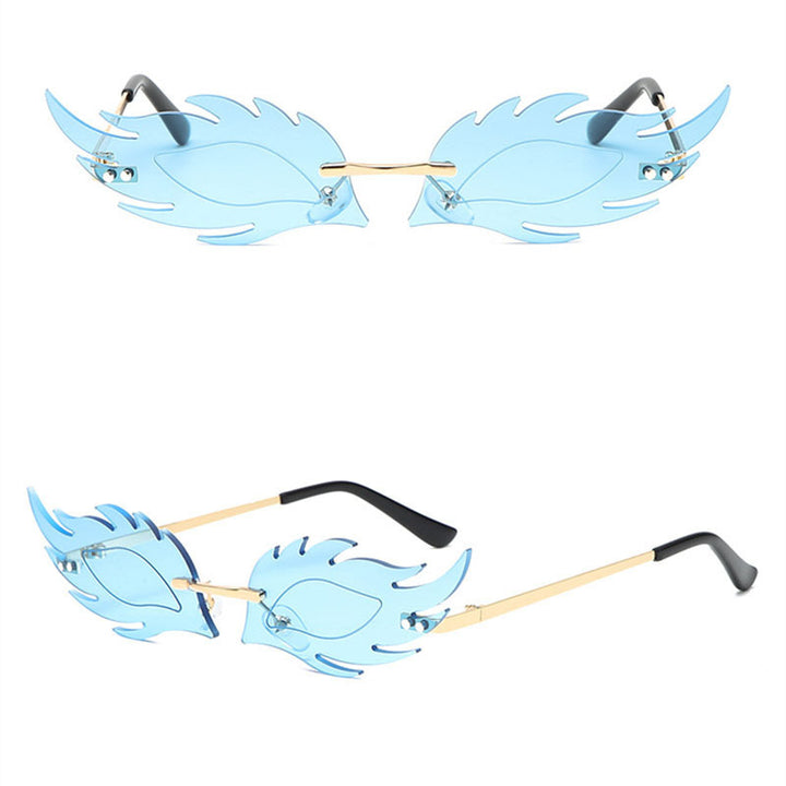 Fashion Statement Leaf Design Sunglasses Stornfield