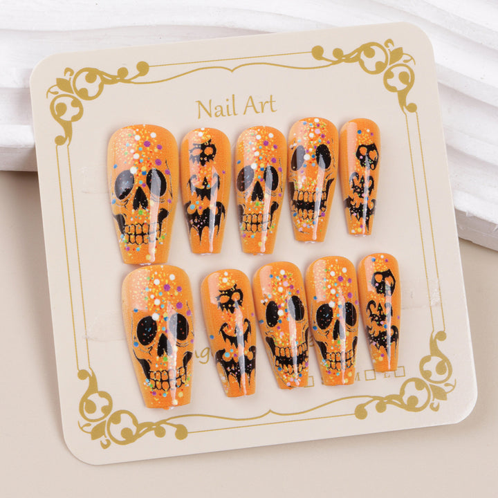 Halloween-Themed Glitter Nail Art Set Stornfield
